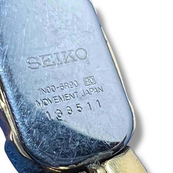 Seiko Women’s Watch Lot – 4205-0160 (Automatic) & 1N00-6R90 (Quartz) – Gold Tone - Picture 5 of 11